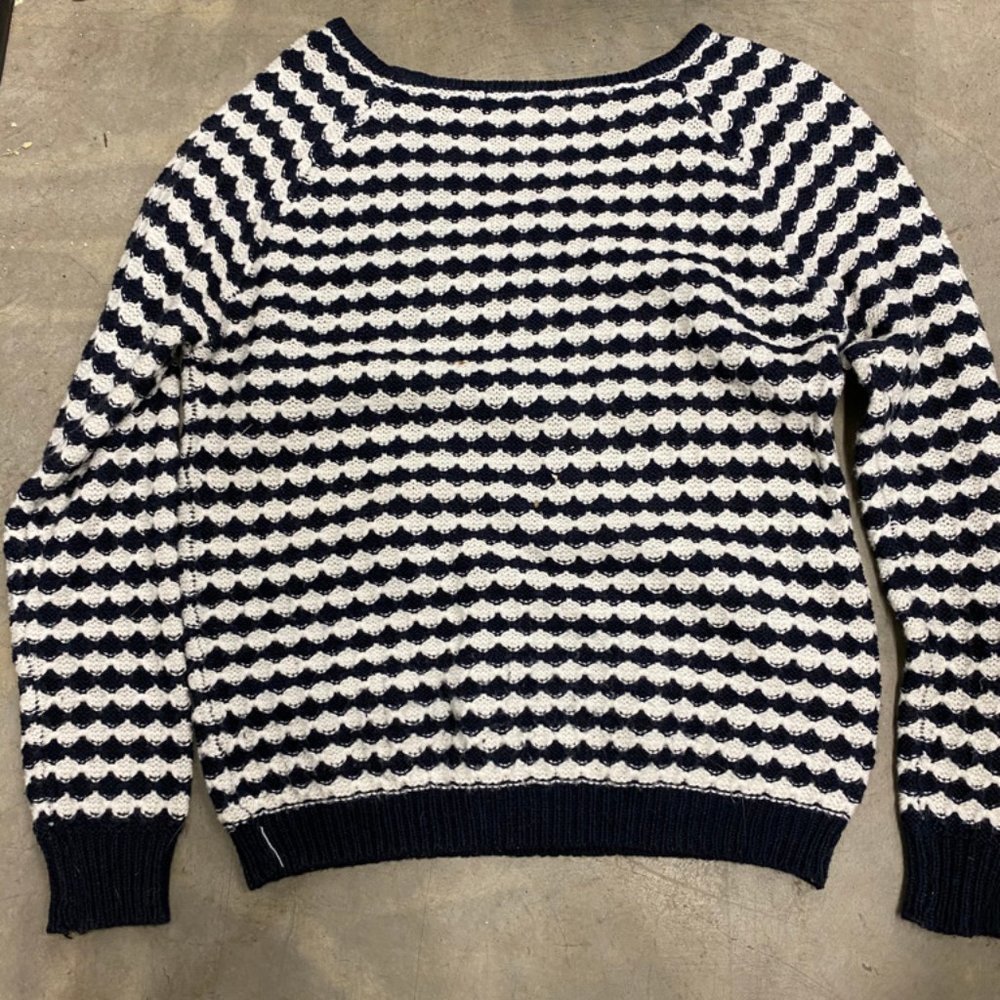 Blue/White Sweater - Picture 2 of 3
